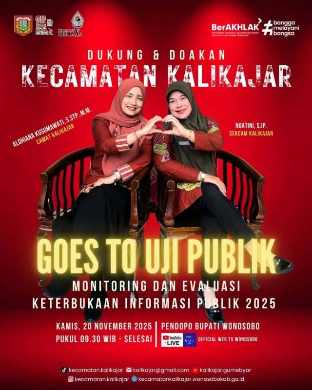 Kecamatan Kalikajar Melangkah ke Tahap Uji Publik Keterbukaan Informasi 2025